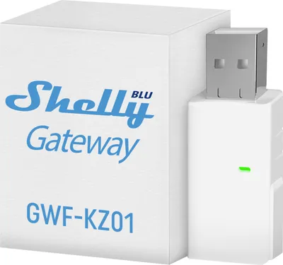 Productafbeelding van Shelly BLU Gateway, Bluetooth-WiFi-gateway, compatibel met Alexa en Google Home