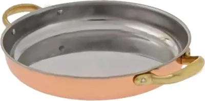 Obrázok produktu pre Medená panvica - s rukoväťami, 16 cm