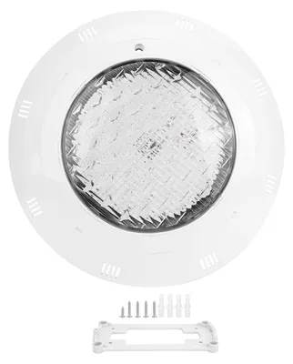 Image de Lampe LED pour piscine, IP68, étanche, haute luminosité, fixation murale, alimentation sous-marine 12 V CA, lumière blanche (25 W, 2500 lm)