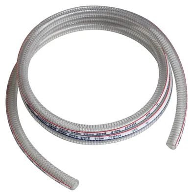 Imagen del producto de Manguera de succión para bomba de agua, manguera de jardín, 4 metros, 7 metros, manguera de succión para bomba, manguera espiral