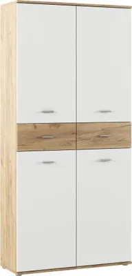 Produktbild von Kondela Schuhschrank / Regal Vilot – weiß / Artisan Eiche