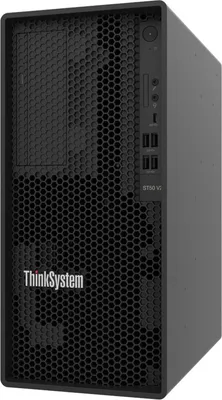Produktbild von Lenovo ThinkSystem ST50 V2 E-2324G 16GB - Server - 3,1 GHz