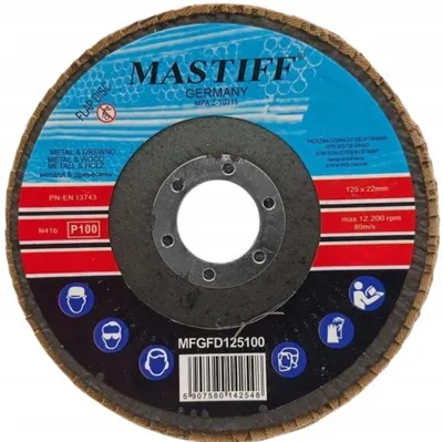 Produktbild von Fächerscheibe 125 mm, Körnung P100