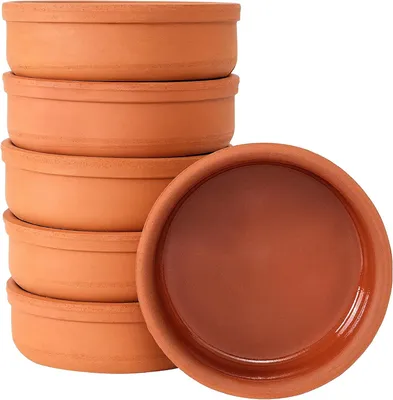 Produktbild von Gratinschalen 6 Stücke, klein rund, Kerkanik, für Aufläufe