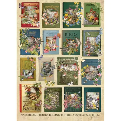 Image de COBBLE HILL Puzzle Nature en Bü chern 1000 pièces