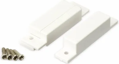 Produktbild von Türkontakt,Fensterkontakt Schließer, 10W, 30V, weiß, Schraubanschluß