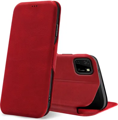 Produktbild von Shell Flip Case für Huawei Y5p Hülle Book Cover Handy Tasche mit Kartenfach Premium Schutzhülle