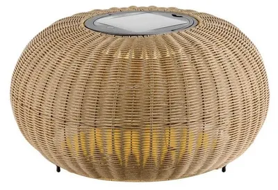 Obrázek produktu pro SLV ADEGAN, stojací lampa, plochá, solární, 2200K, IP65, hnědá 1008389