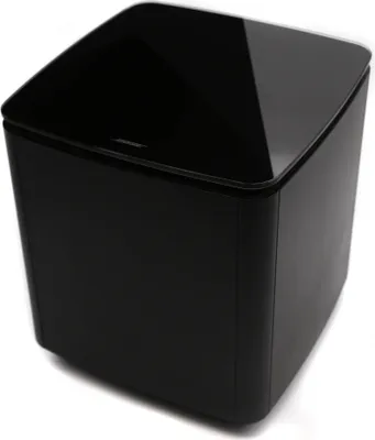 A black Bose Bass Module 700 subwoofer is shown against a white background.