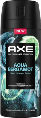 Obrázek produktu pro Osvěžovač vzduchu Axe Aqua Bergamot ve spreji 150 ml