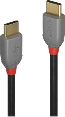 Obrázok produktu pre Lindy 36873 USB kábel USB 2.0 3 m USB C Schwarz, Grau
