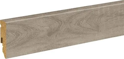 Produktbild von SKANDOR Sockelleiste Eiche sägerau grau FU62L 2400 x 58 x 15 mm