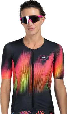 Produktbild von Zoot Ltd Aero Kurzarmtriathlon-trikot Schwarz XL Damen Schwarz XL