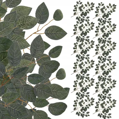 Produktbild von Topoblu 12x Künstliche Rosenblätter für Buketts Grabbepflanzung 57cm