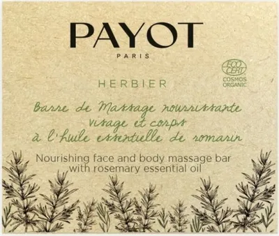 Obrázek produktu pro Tuhý tělový a obličejový krém Herbier (Nourishing Face and Body Massage Bar) 50 g