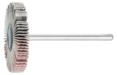 Produktbild von Pferd Fächerschleifer Spannschaft 3mm Durchmesser 30 x Höhe 5mm Körnung 240 Korund - 44401243