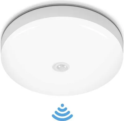Produktbild von Einbau-Deckenleuchte 12W LED mit Bewegungsmelder für den Innenbereich, geeignet für Küche, Schlafzimmer, Badezimmer und Flur