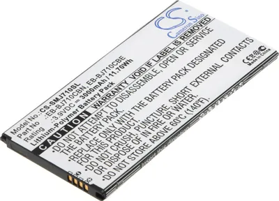 Immagine prodotto di TECHTEK Batteria compatibile con [Samsung] Galaxy J7 2016, Galaxy J7 6 Duos TD-LTE, Galaxy J7 Metal 2016 Duos LTE, Galaxy J7 Neo 2017 Duos, Galaxy J7