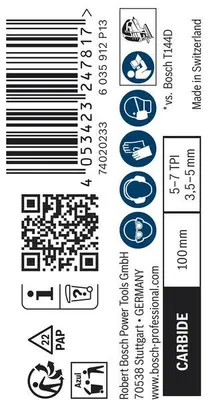 Produktbild von EXPERT Hardwood Fast T144DHM Stichsägeblatt, 10-tlg.