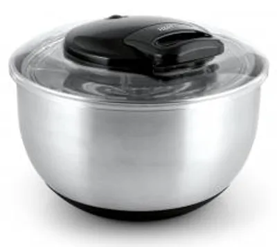 Immagine prodotto di H&H Centrifuga Insalata Ready & Fresh In Acciaio Inox E Abs Cm 25