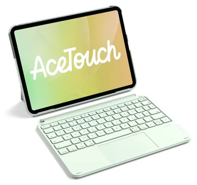 Obrázek produktu pro Inateck KB04122, Folio, Apple, iPad 11" (A16 2025), iPad 10, iPad Air 11" M3/M2 (2025/2024), iPad Air 7/6/5/4, iPad Pro 11" 4/3/2/1, 27,9 cm (11"), Bluetooth, 450 g