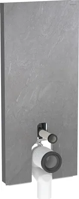 Immagine prodotto di Geberit Monolith PLUS module sanitaire pour WC au sol, 114cm, entrée deau derrière au centre, avec coude de raccordement, 131.233.00.7, 131.233.00.7