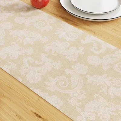 Immagine prodotto di Elegante tovaglia con motivo floreale 32x150 cm per 4 persone