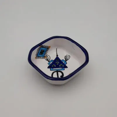 Obrázok produktu pre Osemuholníková misa Khelel Blue - D 11 cm