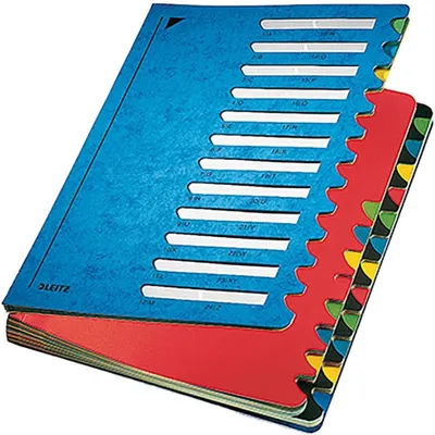 Produktbild von Leitz Ordnungsmappe Deskorganizer Color 59140035 24Fächer blau