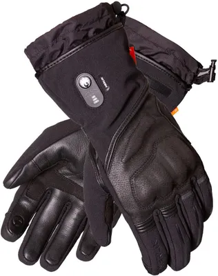 Produktbild von Merlin Curborough D3O beheizbare wasserdichte Motorrad Handschuhe, schwarz, L