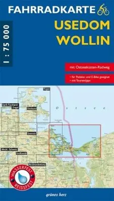 Image de Carte cycliste d'Usedom, Wollin