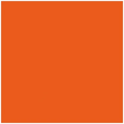 Produktbild von Wallario Premium Glasbild, freischwebende Optik, kräftige Farben, Größe 50 x 50 cm Motiv Orange