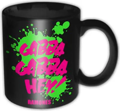 Produktbild von Ramones, The - Gabba Gabba Hey - Keramik Tasse - Größe Ø8,5 H9,5 cm