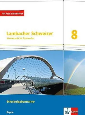 Image de Lambacher Schweizer Mathematik 8. Ausgabe Bayern. Schulaufgabentrainer. Schülerheft mit Lösungen Klasse 8