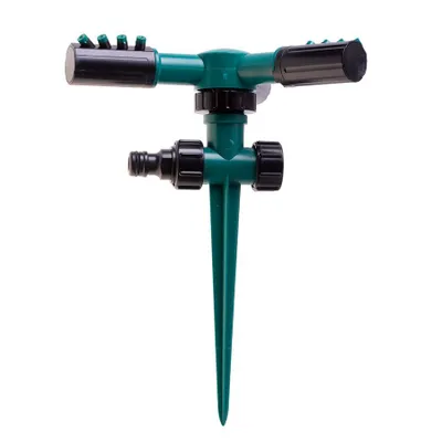 Produktbild von Rotierender Gartenregner mit grünem Ständer