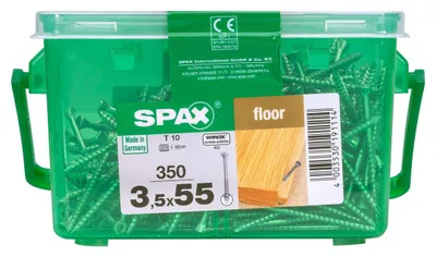 Produktbild von Spax Dielenschrauben 3.5 x 55 mm TX 10 - 350 Stk.
