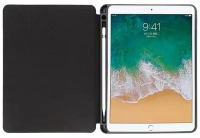 Image de Housse iPad Pro 12,9 pouces - Étui de protection - Fermeture magnétique - Noir - Auto Sleep/Wake - Idéal pour Apple Pencil - Compatible avec iPad P...