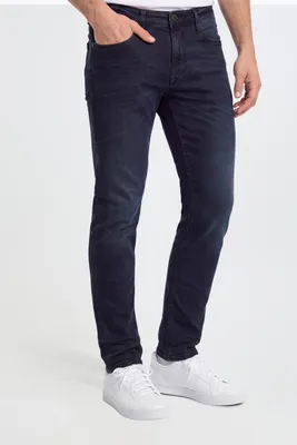 Produktbild von Blend 20701674 Herren Jeans Hose Jogg Denimhose 5-Pocket Jet Fit Slim Fit, KI-generiertes Bild