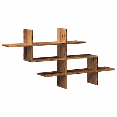 Produktbild von Wandregal Altholz-Optik 124,5x18x60,5 cm Holzwerkstoff