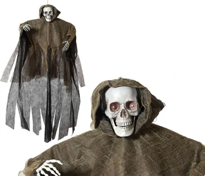 Obrázek produktu pro Závěsný kostlivec Halloween 173 x 155 x 16 cm Barevný 173 x 155 x 16 cm