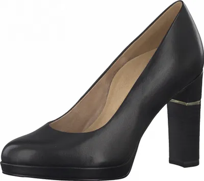 Produktbild von Tamaris Damen Klassische Pumps Heart & Sole 1-22404-26 Schwarz