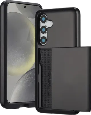 Image de imoshion Coque arrière avec porte-cartes pour le Samsung Galaxy S25 - Noir