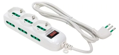 Produktbild von FANTON Triax 474164 Mehrfachsteckdose 3 Schuko-Steckdosen, 6 zweipolige Steckdos