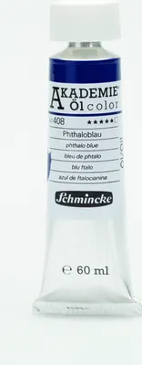 Produktbild von Schmincke 60ml AKADEMIE Öl color Phthaloblau Öl 41 408 011