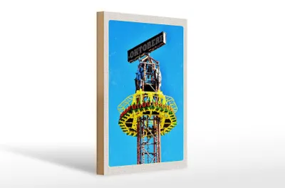 Produktbild von Holzschild Reise 20x30cm  München Kirmes Feier