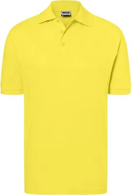 Produktbild von James & Nicholson Poloshirt Classic, Gr. S,gelb