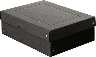 Produktbild von Falken 5x PURE Box Black DIN A4, Füllhöhe 100 mm schwarz - Schwarz - 22001704F