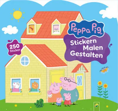 Image de Peppa Pig Stickern Malen Gestalten