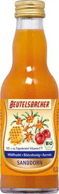 Produktbild von Vollfrucht Sanddorn mit Blütenhonig & Acerola 0,2l 6er Pack