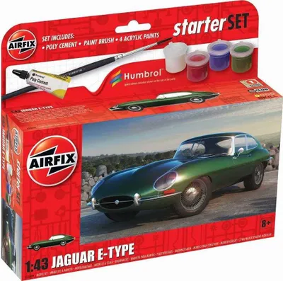 Zdjęcie produktu dla Zestaw startowy A55009 - Jaguar E-Type (1:43)